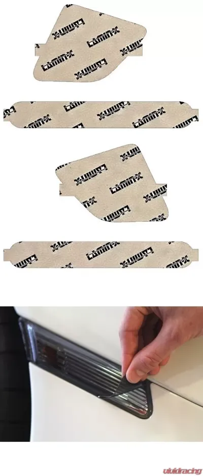 Lamin-X Ferrari 458 2010-2015 Gunsmoke Rear Marker Covers - FR610G
