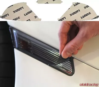 Lamin-X Ferrari California 2009-2013 Gunsmoke Rear Marker Covers - FR612G