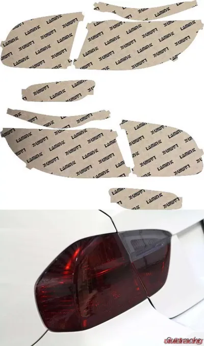 Lamin-X Hyundai Santa Fe 2010-2012 Gunsmoke Tail Light Covers - HY214G
