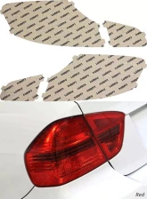 Lamin-X Infiniti G37 Sedan 2010-2013 Red Tail Light Covers                                     - I214R - Image 5