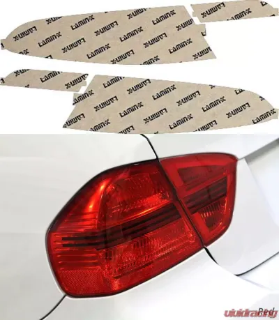 Lamin-X Jaguar XF 2009-2011 Red Tail Light Covers - JG206R