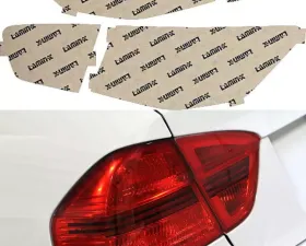 Lamin-X Kia Forte Sedan 2009-2013 Red Tail Light Covers
