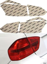 Lamin-X Lexus HS 2010-2012 Red Tail Light Covers                                     - L215R - Image 5
