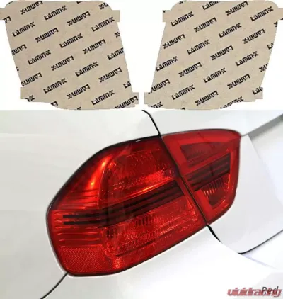 Lamin-X Mercury Mariner 2008-2011 Red Tail Light Covers - MC202R