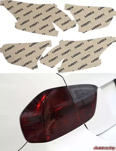 Lamin-X Mitsubishi Lancer Sportback 2008-2015 Gunsmoke Tail Light Covers - MT612G