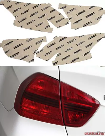 Lamin-X Mitsubishi Lancer Sportback 2008-2015 Tint Tail Light Covers - MT612T