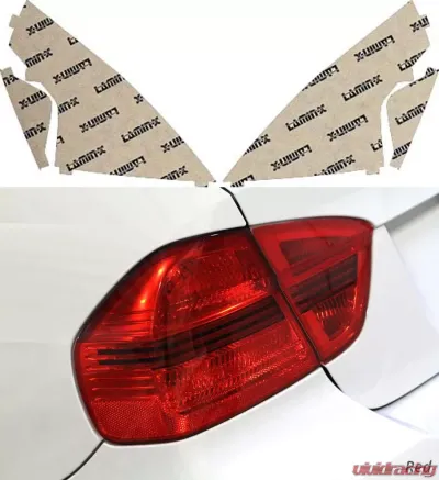 Lamin-X Nissan Altima Coupe 2008-2013 Red Tail Light Covers - N223R