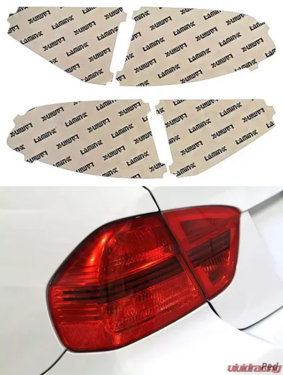 Lamin-X Subaru Impreza Wagon|Outback Sport 2008-2011 Red Tail Light Covers - S224R