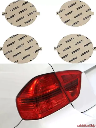 Lamin-X Smart Fortwo 2008-2015 Red Tail Light Covers - SM201R