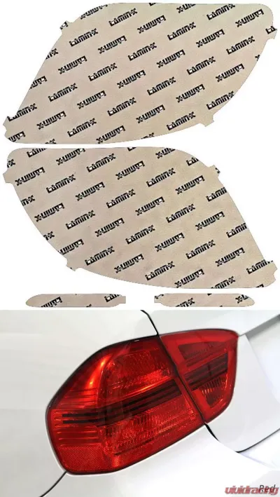 Lamin-X Toyota Matrix 2009-2014 Red Tail Light Covers - T227R
