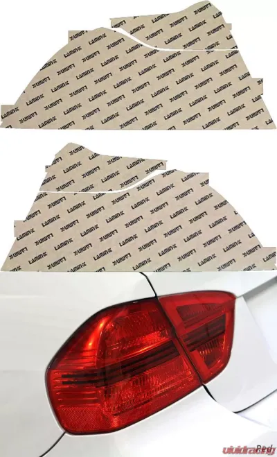 Lamin-X Volvo C70 2007-2010 Red Tail Light Covers - V213R