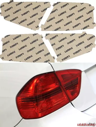 Lamin-X Audi A8 2011-2014 Red Tail Light Covers - A225R