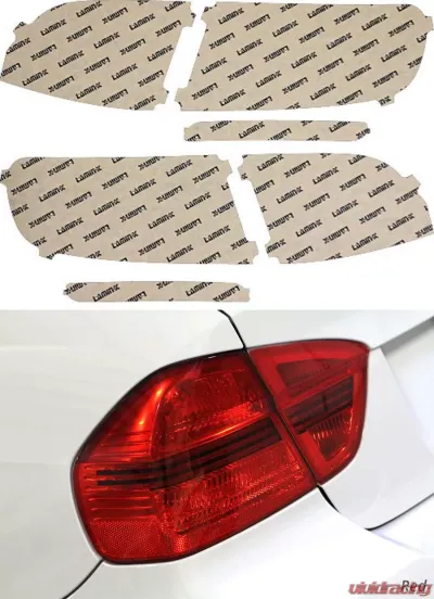Lamin-X Audi Allroad 2013-2016 Red Tail Light Covers - A235R