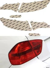 Lamin-X Acura ILX 2013-2015 Red Tail Light Covers                                     - AC224R - Image 5