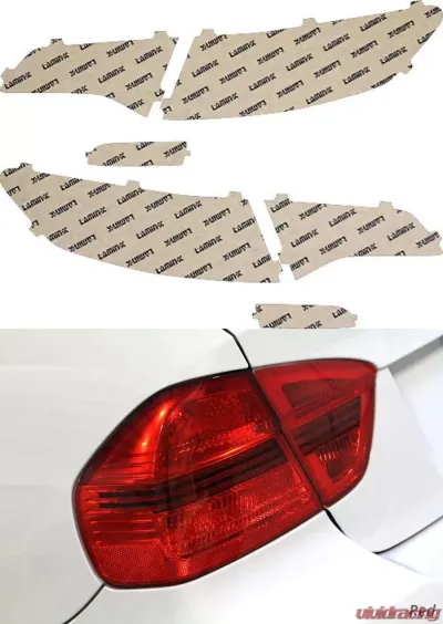 Lamin-X Acura ILX 2013-2015 Red Tail Light Covers - AC224R