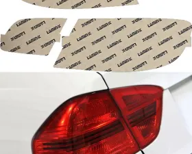 Lamin-X BMW 3-Series Coupe 2011-2013 Red Tail Light Covers