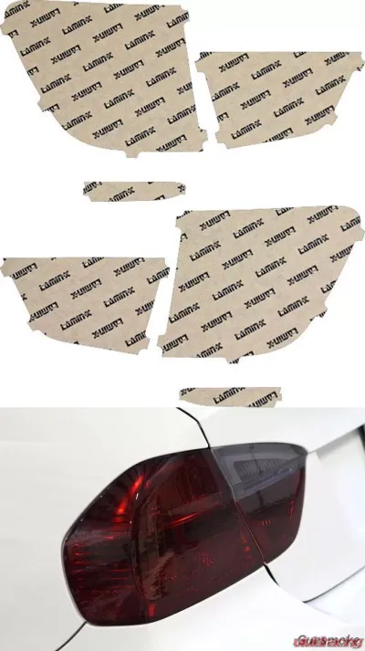 Lamin-X BMW X3 2011-2014 Gunsmoke Tail Light Covers - B236G