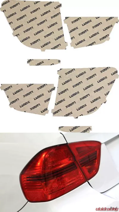 Lamin-X BMW X3 2011-2014 Red Tail Light Covers - B236R