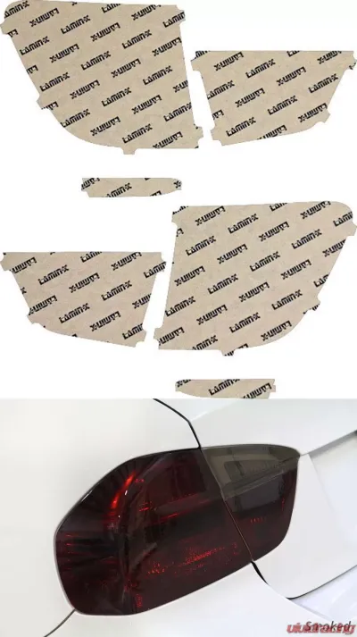 Lamin-X BMW X3 2011-2014 Smoked Tail Light Covers - B236S