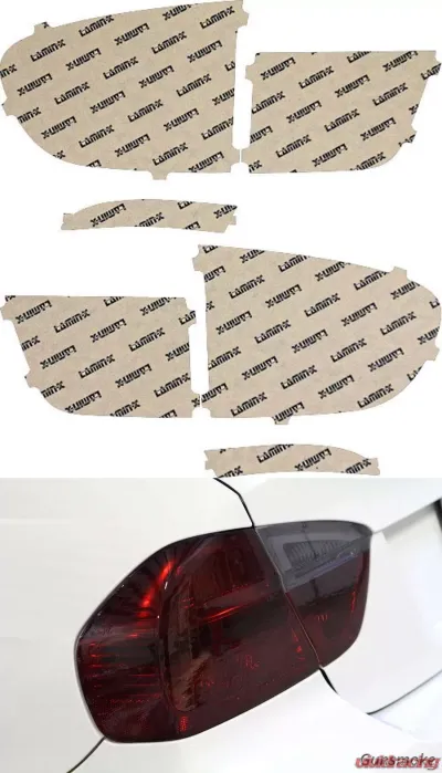 Lamin-X BMW X5 2011-2013 Gunsmoke Tail Light Covers - B237G