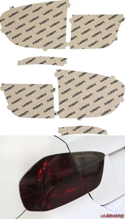 Lamin-X BMW X5 2011-2013 Smoked Tail Light Covers - B237S