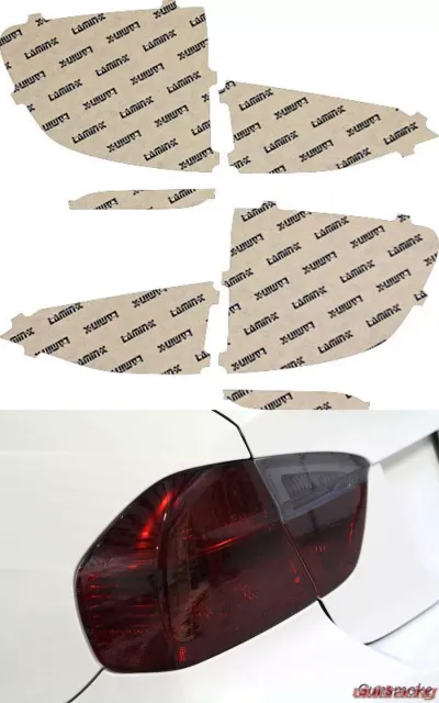 Lamin-X BMW X1 2013-2015 Gunsmoke Tail Light Covers - B241G