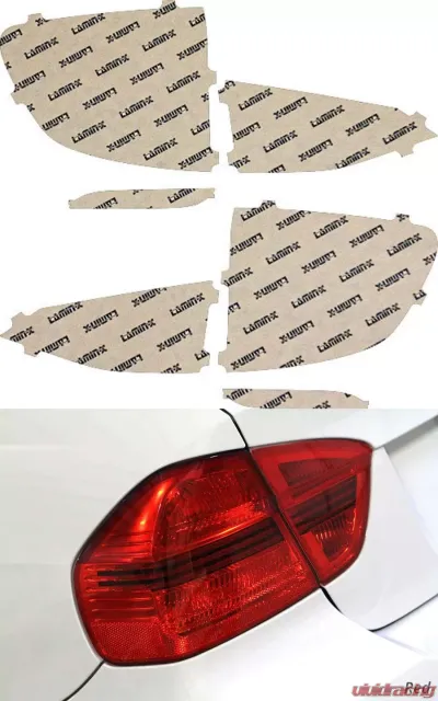 Lamin-X BMW X1 2013-2015 Red Tail Light Covers - B241R