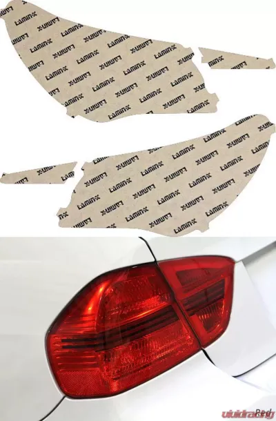 Lamin-X Chrysler 200 2011-2014 Red Tail Light Covers - C214R
