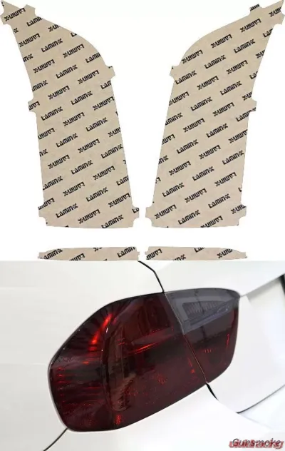Lamin-X Cadillac ATS Sedan 2013-2019 Gunsmoke Tail Light Covers - CD214G