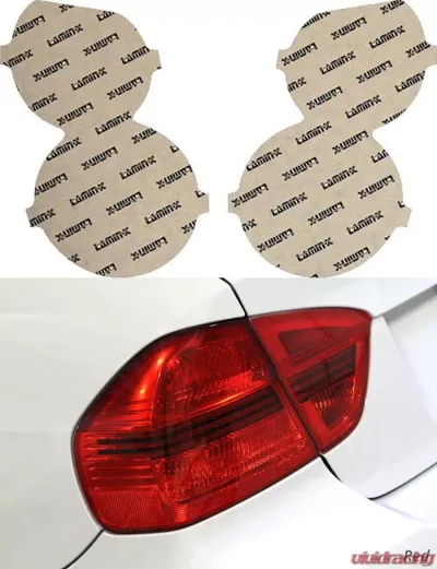 Lamin-X Chevrolet Sonic Sedan 2012-2016 Red Tail Light Covers - CH230R