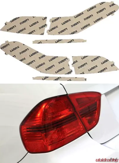 Lamin-X Chevrolet Volt 2012-2015 Red Tail Light Covers - CH232R