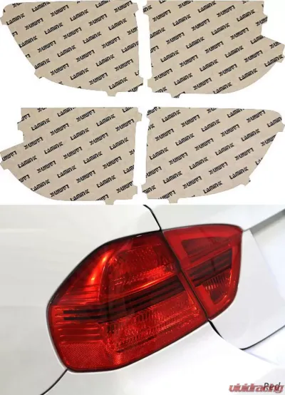 Lamin-X Dodge Durango 2011-2013 Red Tail Light Covers - D223R