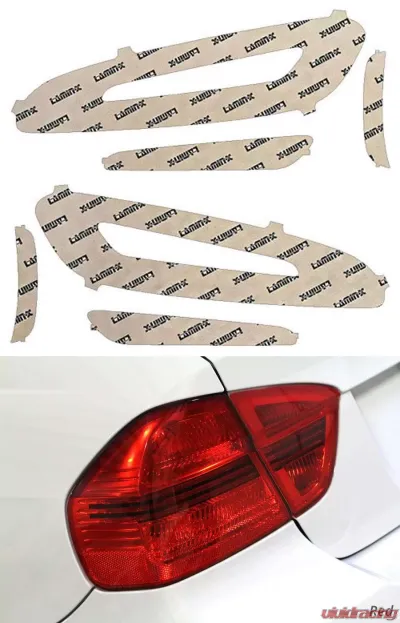 Lamin-X Dodge SRT Viper 2013-2017 Red Tail Light Covers - D228R