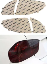 Lamin-X Ford Fiesta Sedan 2011-2013 Gunsmoke Tail Light Covers                                     - F238G - Image 5