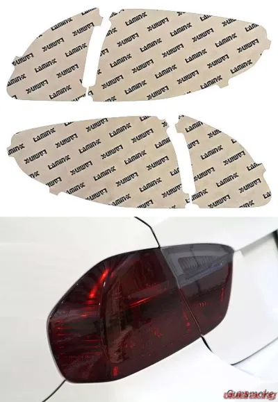 Lamin-X Ford Fiesta Sedan 2011-2013 Gunsmoke Tail Light Covers - F238G