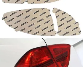 Lamin-X Ford Fiesta Sedan 2011-2013 Red Tail Light Covers