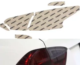 Lamin-X Ford Focus Sedan 2012-2014 Gunsmoke Tail Light Covers