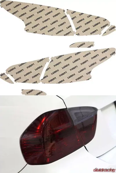 Lamin-X Ford Focus Sedan 2012-2014 Gunsmoke Tail Light Covers - F637G