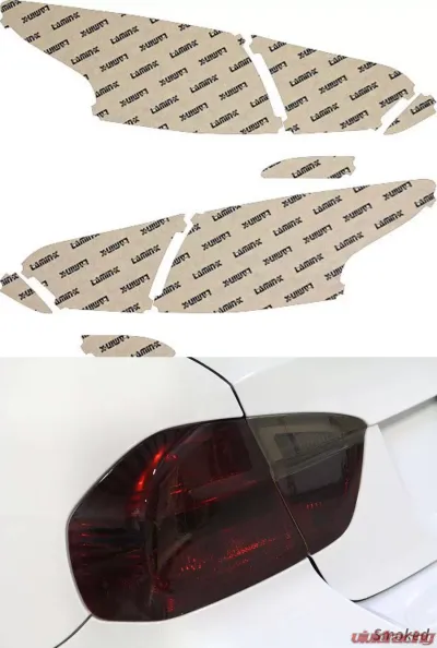 Lamin-X Ford Focus Sedan 2012-2014 Smoked Tail Light Covers - F637S