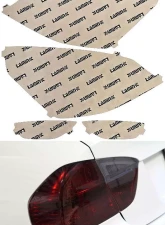 Lamin-X Ford Fiesta Hatchback 2011-2013 Gunsmoke Tail Light Covers                                     - F638G - Image 5