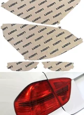 Lamin-X Ford Fiesta Hatchback 2011-2013 Red Tail Light Covers                                     - F638R - Image 5