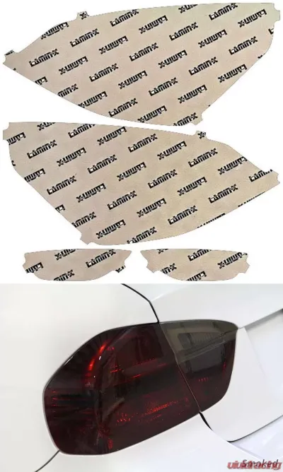 Lamin-X Ford Fiesta Hatchback 2011-2013 Smoked Tail Light Covers - F638S