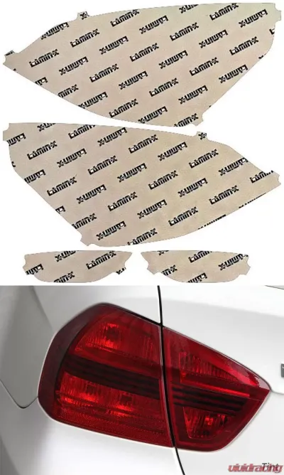 Lamin-X Ford Fiesta Hatchback 2011-2013 Tint Tail Light Covers - F638T