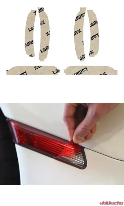 Lamin-X Fiat 500 2011-2017 Red Side and Rear Marker Covers - FT601R