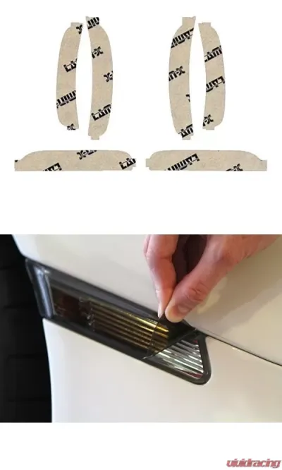 Lamin-X Fiat 500 2011-2017 Smoked Side and Rear Marker Covers - FT601S