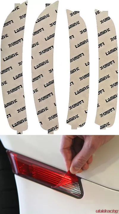 Lamin-X Fiat 500 Abarth 2011-2017 Red Side and Rear Marker Covers - FT602R