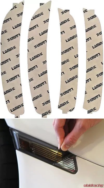 Lamin-X Fiat 500 Abarth 2011-2017 Smoked Side and Rear Marker Covers - FT602S