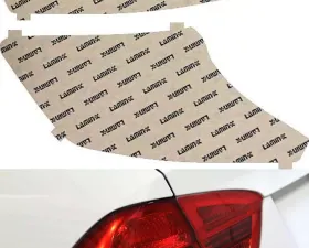 Lamin-X Honda Civic Coupe 2012-2013 Red Tail Light Covers