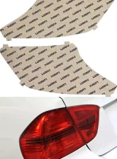 Lamin-X Honda Civic Coupe 2012-2013 Red Tail Light Covers                                     - H241R - Image 5