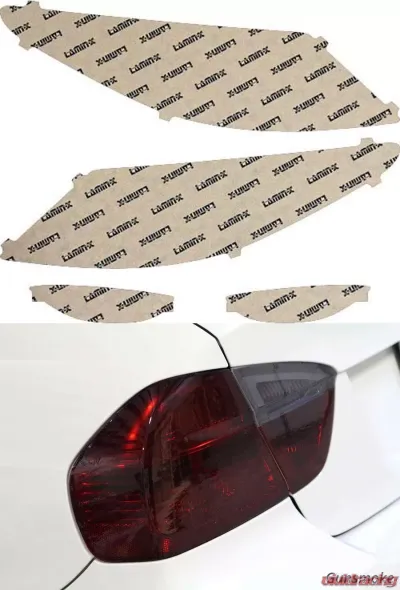 Lamin-X Hyundai Accent Sedan 2012-2017 Gunsmoke Tail Light Covers - HY221G